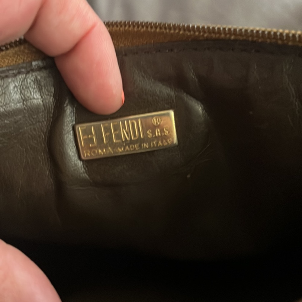 Fendi Zucca Pattern Ff Crossbody Bag - image 3